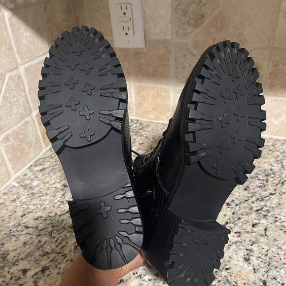 True Craft Black lizard raylee hiker boots size 8.5 - Picture 6 of 6